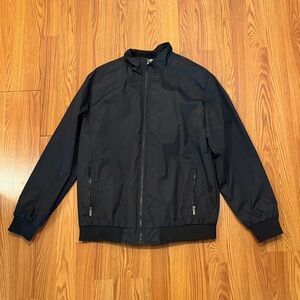 Men's Classic Navy Windbreaker Jacket